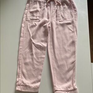 7 for all mankind 100% rayon baby Pink pants with pockets sz 4T new